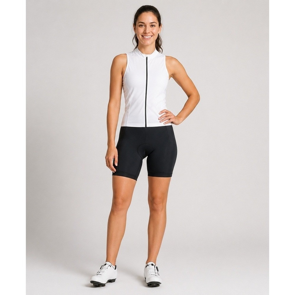 Performance Classic Cycling Shorts Womens XXL Black Nylon Padded Seat NEW
